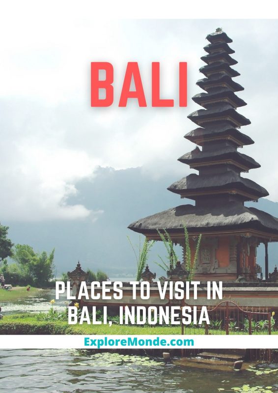 THINGS TO DO IN BALI INDONESIA