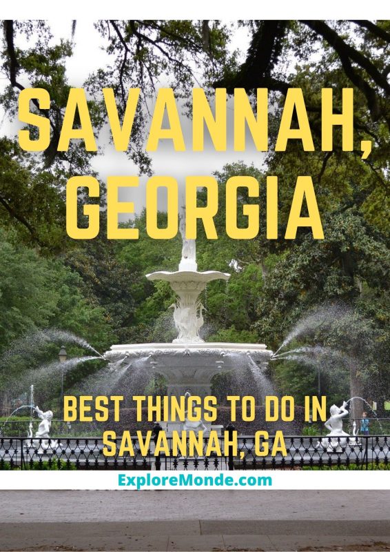 Savannah, GA: 41 Best Things to do in Savannah GA