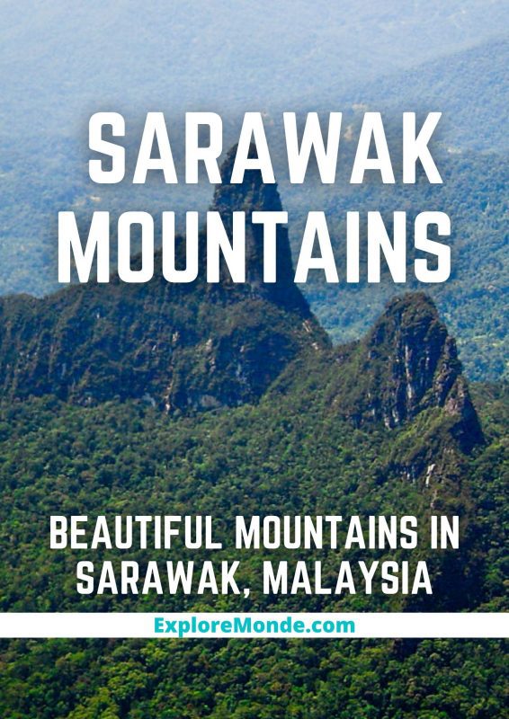 Mountains in Sarawak MALAYSIA