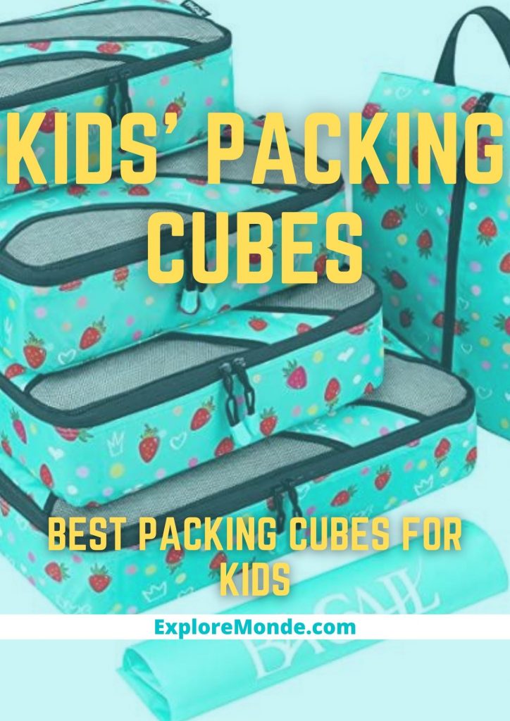 kids' packing cubes