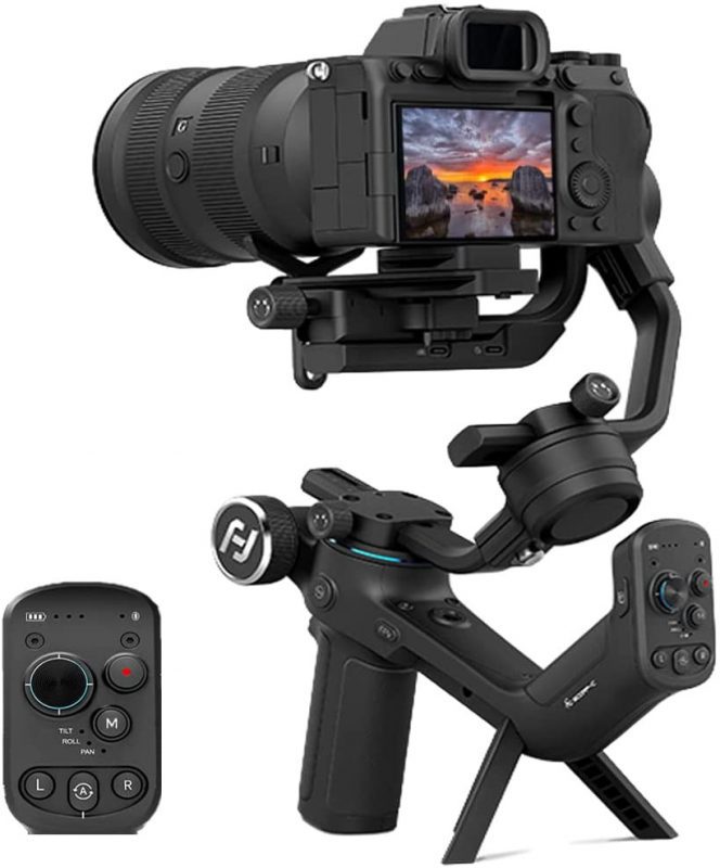 FeiyuTech SCORP-C [Official] Camera Stabilizer 3-Axis Handheld Gimbal for DSLR, Gimbals for DSLR