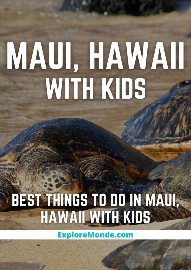 THINGS TO DO IN MAUI HAWAII WITH KIDS